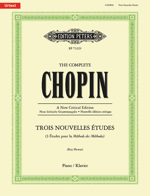 Trois Nouvelles Études for Piano: Sheet - Fryderyk Chopin