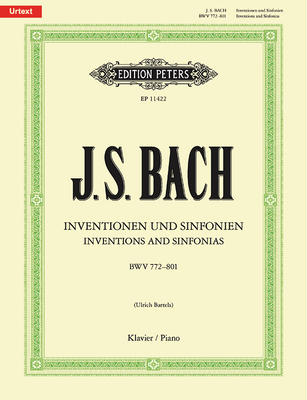 Inventions and Sinfonias Bwv 772-801 for Piano: Sheet - Johann Sebastian Bach