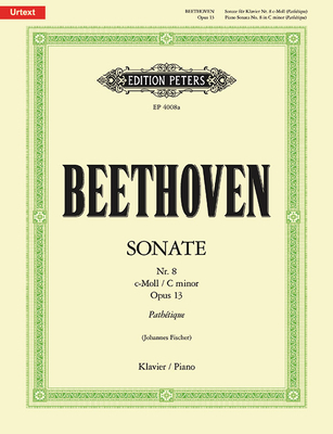 Piano Sonata No. 8 in C Minor Op. 13 Pathétique: Urtext, Sheet - Ludwig Van Beethoven