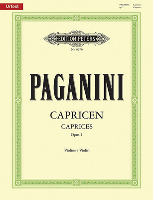 24 Caprices Op. 1 for Violin: Urtext - Niccolò Paganini