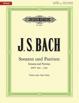 Sonatas and Partitas for Violin Solo Bwv 1001-1006: Edition by Max Rostal, Urtext - Johann Sebastian Bach
