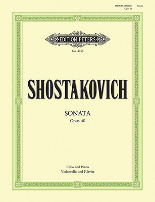 Cello Sonata in D Minor Op. 40 - Dmitri Shostakovich