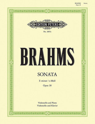 Cello Sonata No. 1 in E Minor Op. 38 - Johannes Brahms