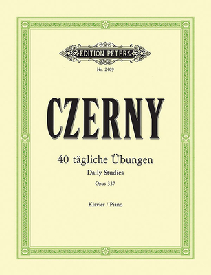 40 Daily Exercises Op. 337 for Piano - Carl Czerny