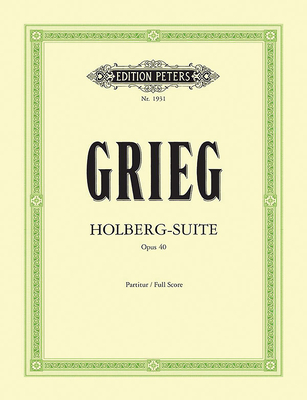 Holberg Suite Op. 40 (Full Score) - Edvard Grieg