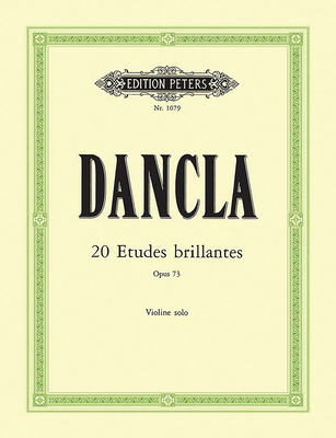 20 Études Brillantes Op. 73 for Violin - Charles Dancla
