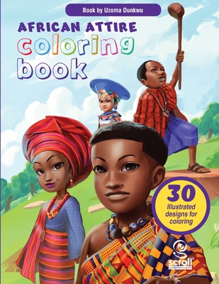 African Attire Coloring Book - Uzoma Dunkwu