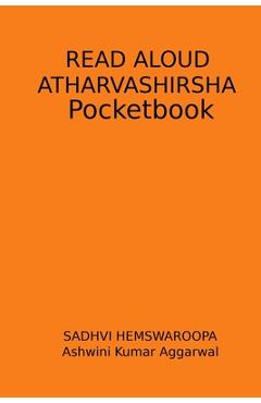 Coperta cărții 'Read Aloud Atharvashirsha Pocketbook - Ashwini Kumar Aggarwal'
