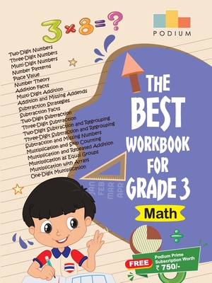 The Best Math Workbook for Grade 3 - Podium School