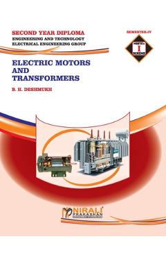 Coperta cărții 'Electric Motors and Transformers - B. H. Deshmukh'