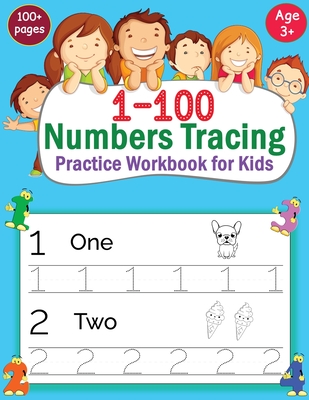 1-100 Numbers Tracing Practice Workbook for Kids - Classy Press