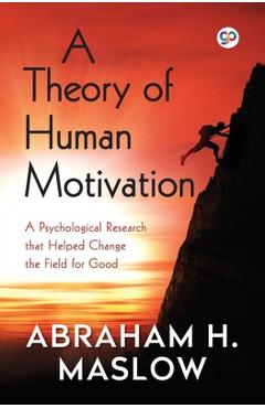 Coperta cărții 'A Theory of Human Motivation - Abraham H. Maslow'