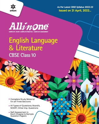 CBSE All In One English Language & Literature Class 10 2022-23 Edition (As per latest CBSE Syllabus issued on 21 April 2022) - Dolly Jain