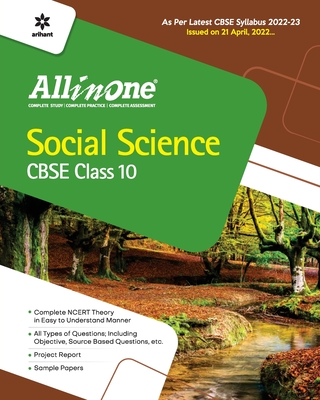 CBSE All In One Social Science Class 10 2022-23 Edition (As per latest CBSE Syllabus issued on 21 April 2022) - Madhumita Pattrea