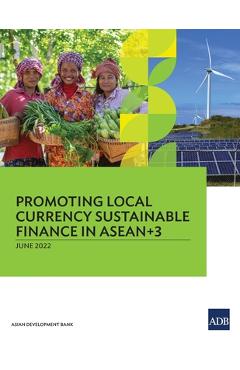 Coperta cărții 'Promoting Local Currency Sustainable Finance in Asean+3 - Asian Development Bank'
