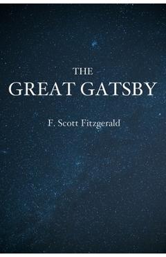 Coperta cărții 'The Great Gatsby - F. Scott Fitzgerald'