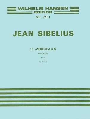 13 Pieces Op. 76, No.2 - Etude: Piano - Jean Sibelius