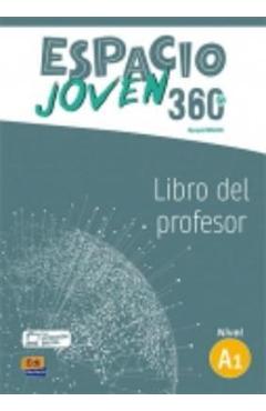 Coperta cărții 'Espacio Joven 360° A1 Libro del Profesor - Equipo Espacio'