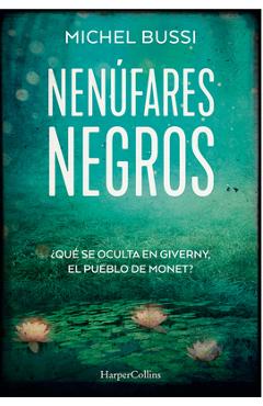 Coperta cărții 'Los nenúfares negros - Miche Bussi'