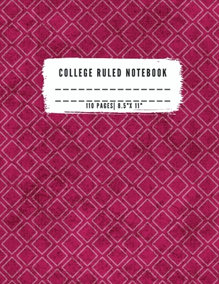 College Ruled Notebook: College Ruled Notebook for Writing for Students and Teachers, Girls, Kids, School that fits easily in most purses and - A. Appleton