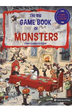 Coperta cărții 'The Big Game Book of Monsters - Joan Subirana'