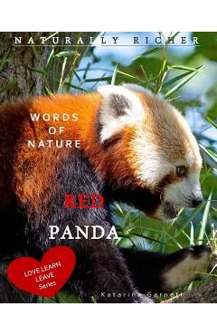 Coperta cărții 'Red Panda: Words of Nature - Katarina Garnett'