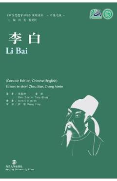Coperta cărții 'Li Bai - Zhou Xunchu'