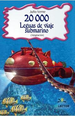 Coperta cărții '20 000 Leguas de Viaje Submarino (Bilingüe) - Julio Verne'