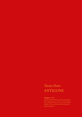 Tacita Dean: Antigone: An Artists Book - Tacita Dean