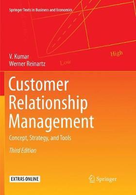 Customer Relationship Management: Concept, Strategy, and Tools - V. Kumar