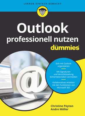 Coperta cărții 'Outlook Professionell Nutzen Für Dummies - Christine Peyton'