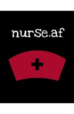 Poza produsului Nurse.af: Nurse Week - Nurse Journal For Patient Care - Gift For Nurse Practitioner Friend - Blank Paperback 8x10, 200 Pages - Candy Maple