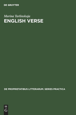 English Verse: Theory and History - Marina Tarlinskaja