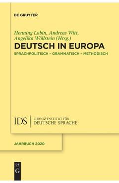 Coperta cărții 'Deutsch in Europa - Henning Lobin'