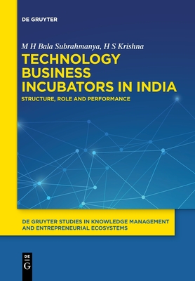 Technology Business Incubators in India: Structure, Role and Performance - M. H. Bala Subrahmanya