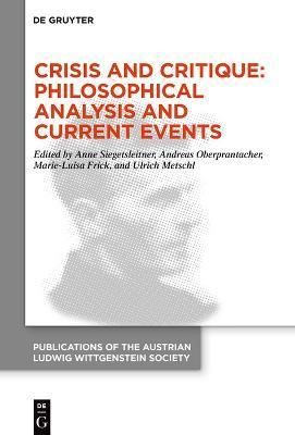Crisis and Critique: Philosophical Analysis and Current Events - No Contributor