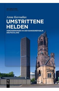 Coperta cărții 'Umstrittene Helden - Anna Kavvadias'