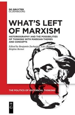 Poza produsului What's Left of Marxism: Historiography and the Possibilities of Thinking with Marxian Themes and Concepts - Benjamin Zachariah