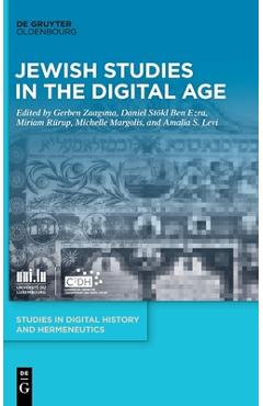 Coperta cărții 'Jewish Studies in the Digital Age - Gerben Zaagsma'