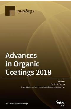 Coperta cărții 'Advances in Organic Coatings 2018 - Flavio Deflorian'