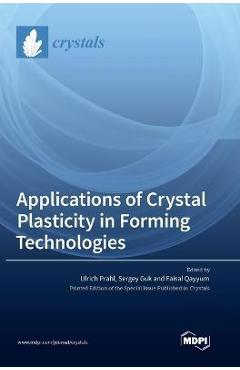 Coperta cărții 'Applications of Crystal Plasticity in Forming Technologies - Ulrich Prahl'