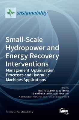 Coperta cărții 'Small-Scale Hydropower and Energy Recovery Interventions: Management, Optimization Processes and Hydraulic Machines'