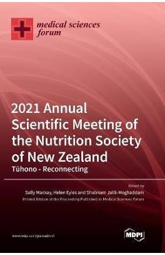 Coperta cărții '2021 Annual Scientific Meeting of the Nutrition Society of New Zealand - Rachel Brown'