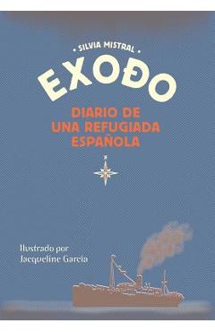 Coperta cărții 'Exodo diario de una refugiada española - Jacqueline García'