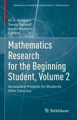Mathematics Research for the Beginning Student, Volume 2: Accessible Projects for Students After Calculus - Eli E. Goldwyn