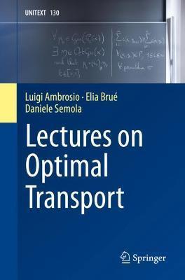 Lectures on Optimal Transport - Luigi Ambrosio