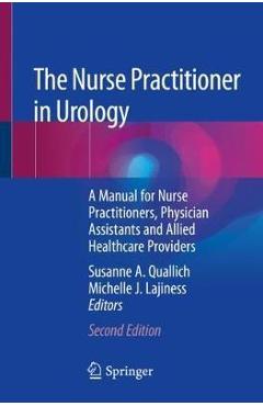 Coperta cărții 'The Nurse Practitioner in Urology: A Manual for Nurse Practitioners, Physician Assistants and Allied Healthcare'