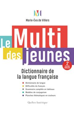 Poza produsului Le Multi Des Jeunes: Dictionnaire de la Langue Française - 2e Édition Enrichie - Marie-éva De Villers
