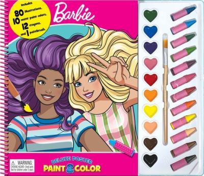 Barbie Deluxe Poster Paint & Color - Phidal Publishing