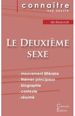 Coperta cărții 'Fiche de lecture Le Deuxième sexe (tome 1) de Simone de Beauvoir (Analyse littéraire de référence et résumé complet) -'